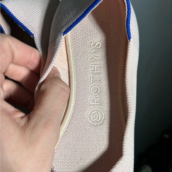 Rothy’s Blush Pink Rounded Toe Flats Womens Size 8.5 - Picture 4 of 8